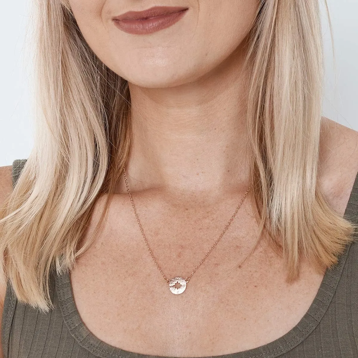 Dear Ava Necklace Gift For Women and Girls - Adjustable Modern Jewelry Pendant Love Gifting Idea for Her with Heartfelt Card - Long Distance Gifts for Your Loving Ones