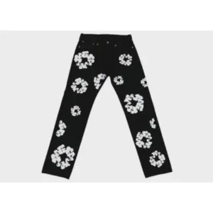 Denim Tears x Levi's Cotton Wreath Black Jeans