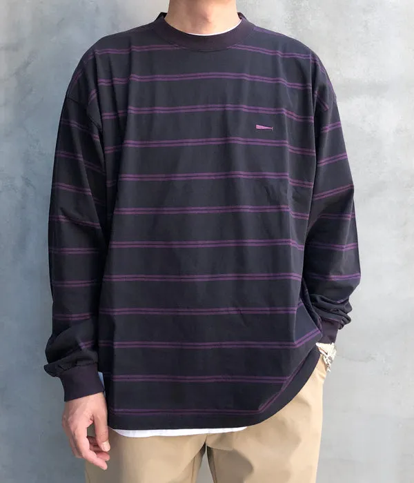 DESCENDANT/HORIZONTAL STRIPE LS (BLACK)