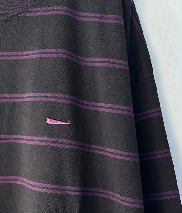 DESCENDANT/HORIZONTAL STRIPE LS (BLACK)
