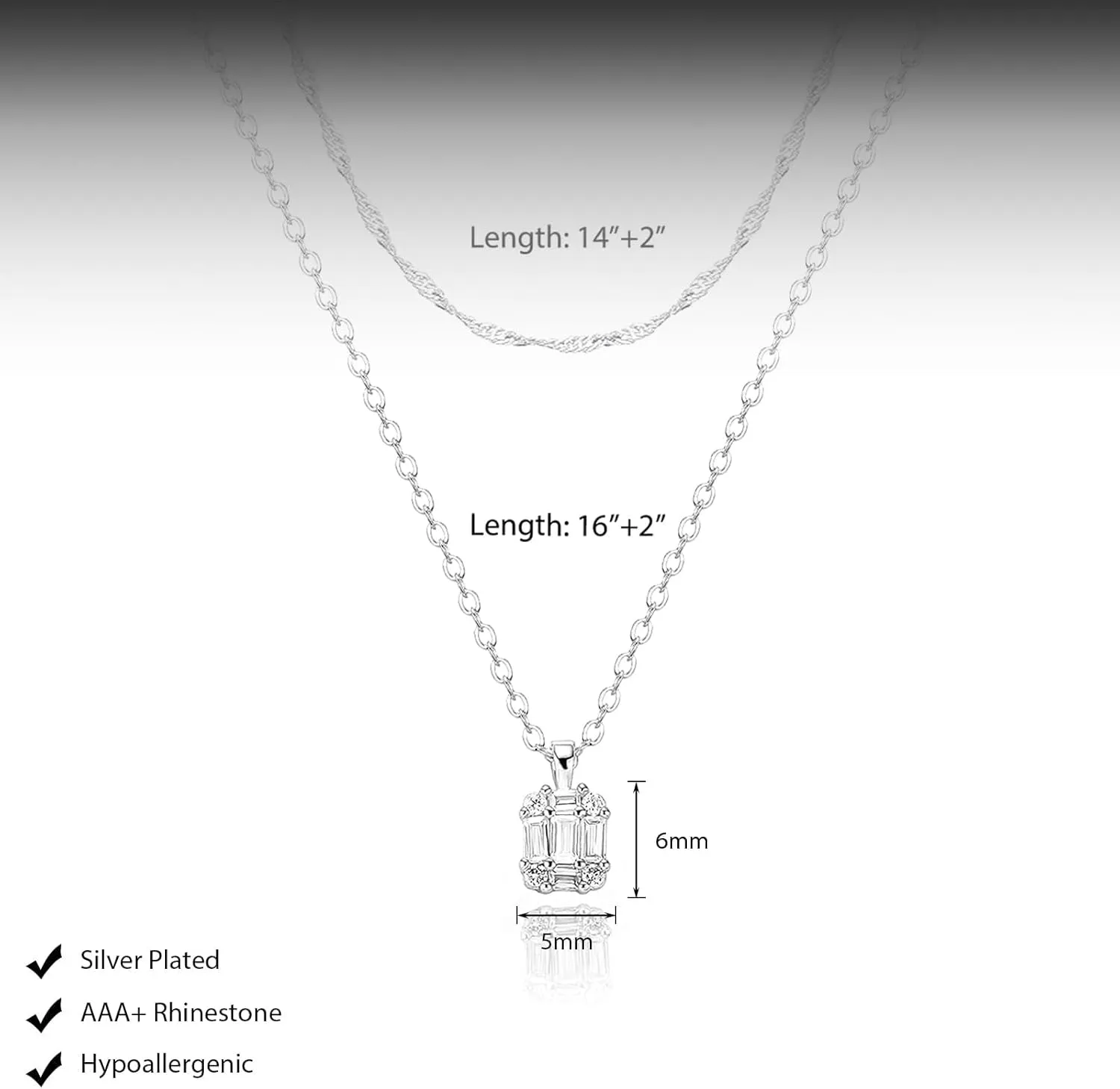 Diamond Pendant Necklace for Women, Dainty Gold Necklace 18k Gold Plated Paperclip Choker Necklaces Cute Open Oval Necklaces Simple Gold Necklace Jewelry Gifts for Women Trendy