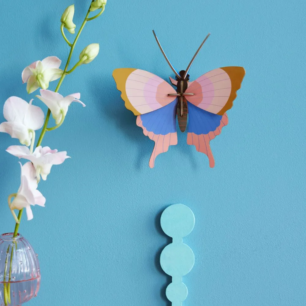 DIY 3D Wall Decoration - Gold Rim Butterfly, small
