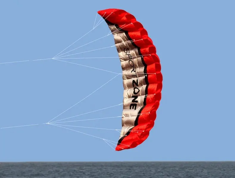 Dual Line 4 Color Parafoil Parachute Kite