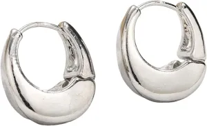 Earrings for Women, Chunky Gold Ear Cuff Earrings for Women Minimalist Oval Earrings Cartilage Stud Huggie Hoop Earrings
