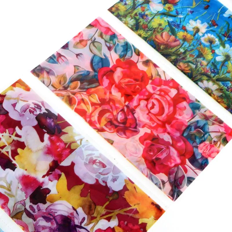 Easter Egg Shrink Wraps Floral Designs 6pk