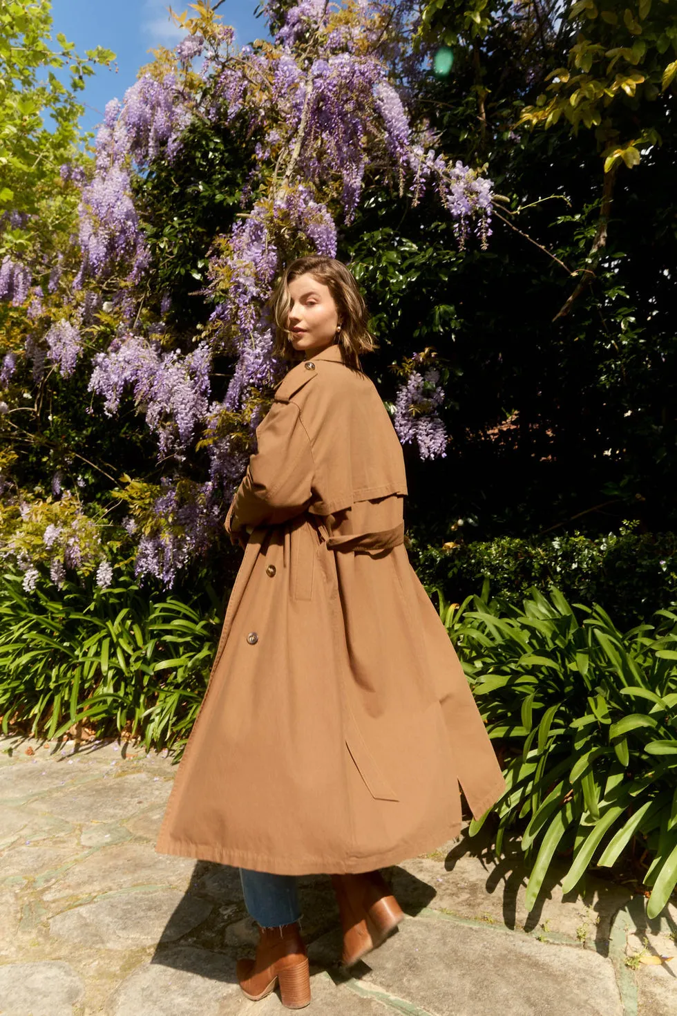 Freya Trench Coat - Toffee PREORDER MID MARCH