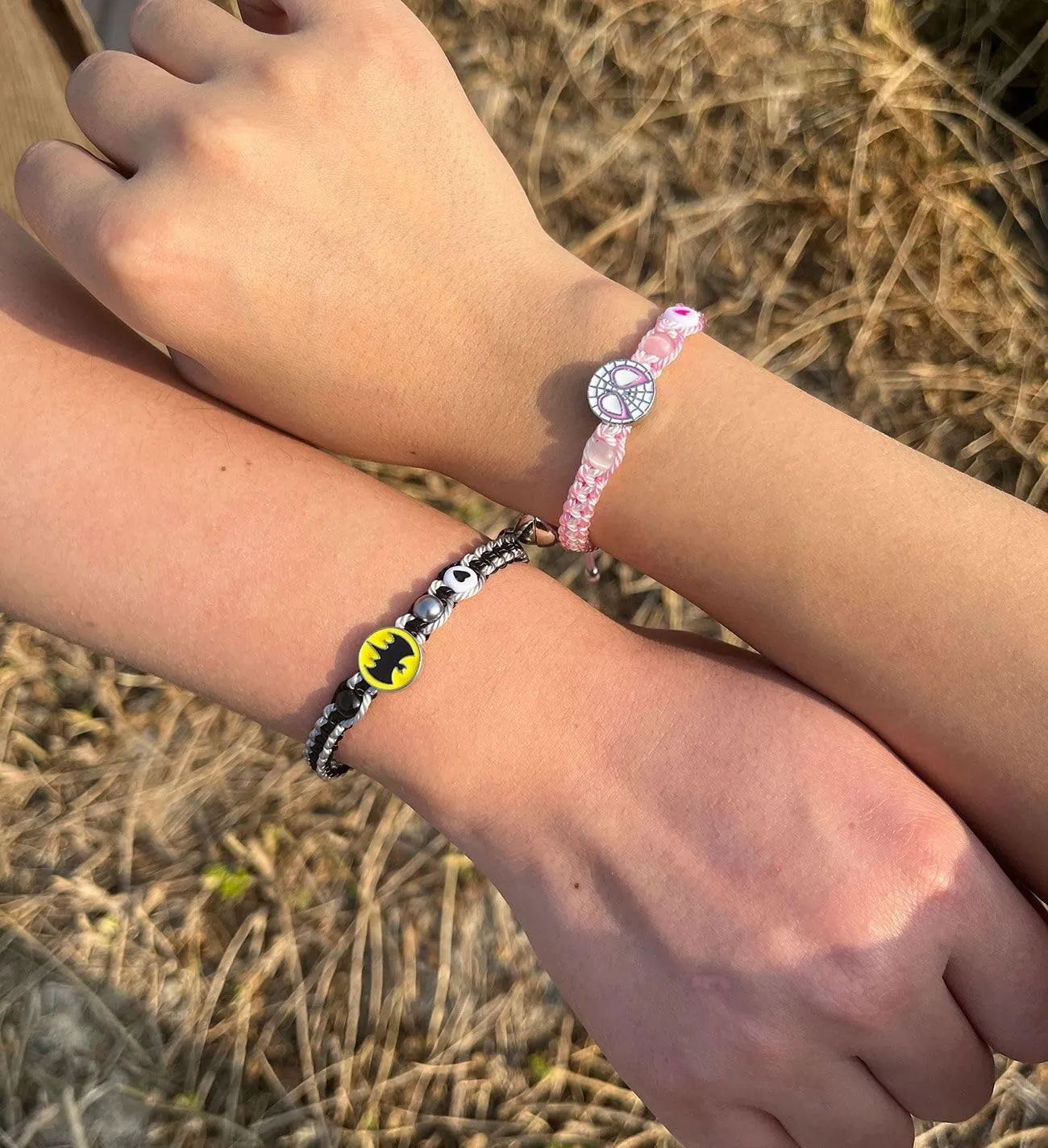 Friendship/Couples Bracelets Set, Valentines Day Birthday Jewelry Gifts for Bf and Gf Soulmate, Matching Spider Bracelet for Best Friend Bestie Daughter Son Grandson