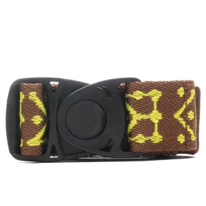 Frogger Woven Belt - Brown