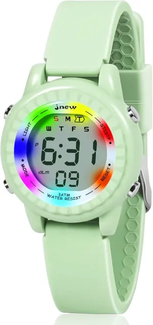 Gifts for 5-13 Year Old Kids, Watch for Toddler & Watches for Kids 3-12 Toys for 3-11 Year Old Girls Birthday Presents for Kids Age 5-11 Xmas Stocking Stuffers for Girls - Ice Cream Green