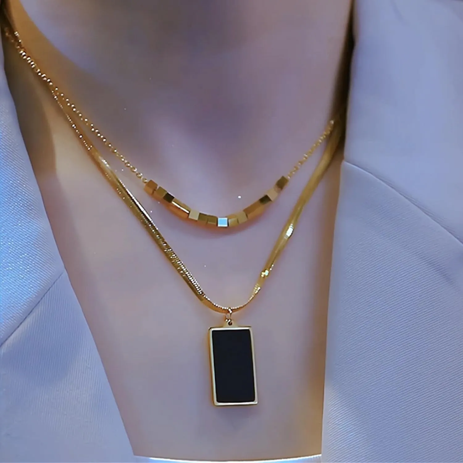 Gold Necklaces for Women Gifts - 14K Gold Plated Necklace for Women Necklaces for Her Tiny Fashion Jewelry for Teensfor Women Friends Jewelry GiftsNecklace Gold Jewelry Birthday Gifts