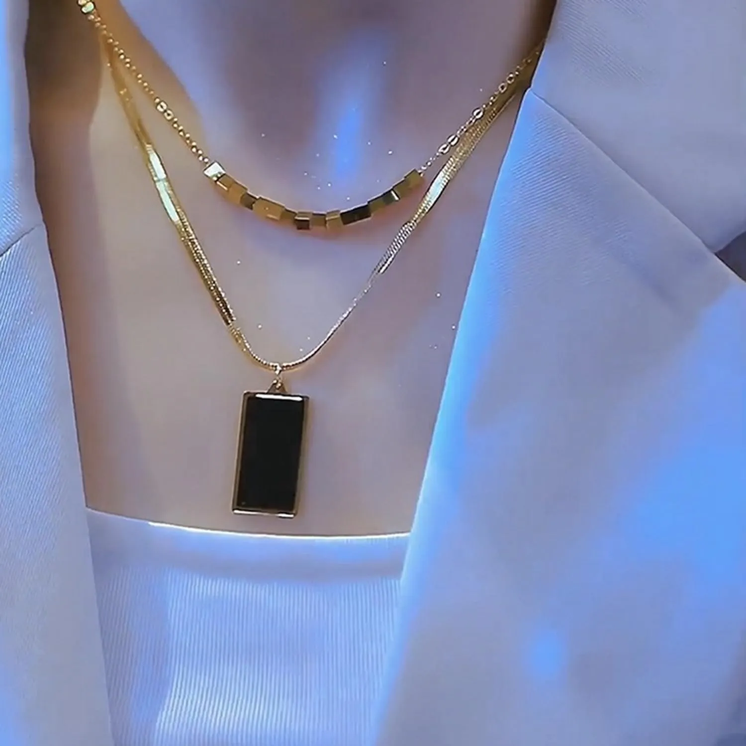 Gold Necklaces for Women Gifts - 14K Gold Plated Necklace for Women Necklaces for Her Tiny Fashion Jewelry for Teensfor Women Friends Jewelry GiftsNecklace Gold Jewelry Birthday Gifts