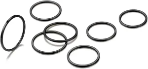 GOLDCHIC JEWELRY 3-28 pcs 1MM Midi Ring, Midi Stacking Finger Ring for Women,Stainless Steel Simple Band Set,Gold/Silver/Rose Gold/Black Color, Comfort Fit Size 4-10 (with Gift Box)