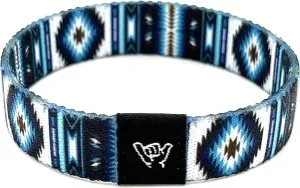 Hang Loose Bands - Southwestern Bracelet for Men, Women & Teens - Comfy Tribal Print and Boho - Western Style Reversible Wristband