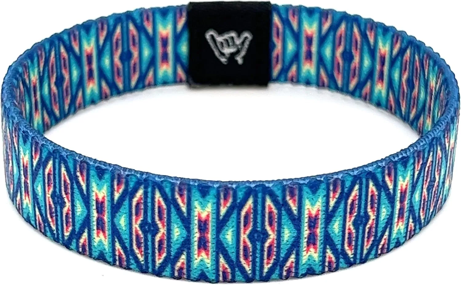 Hang Loose Bands - Southwestern Bracelet for Men, Women & Teens - Comfy Tribal Print and Boho - Western Style Reversible Wristband