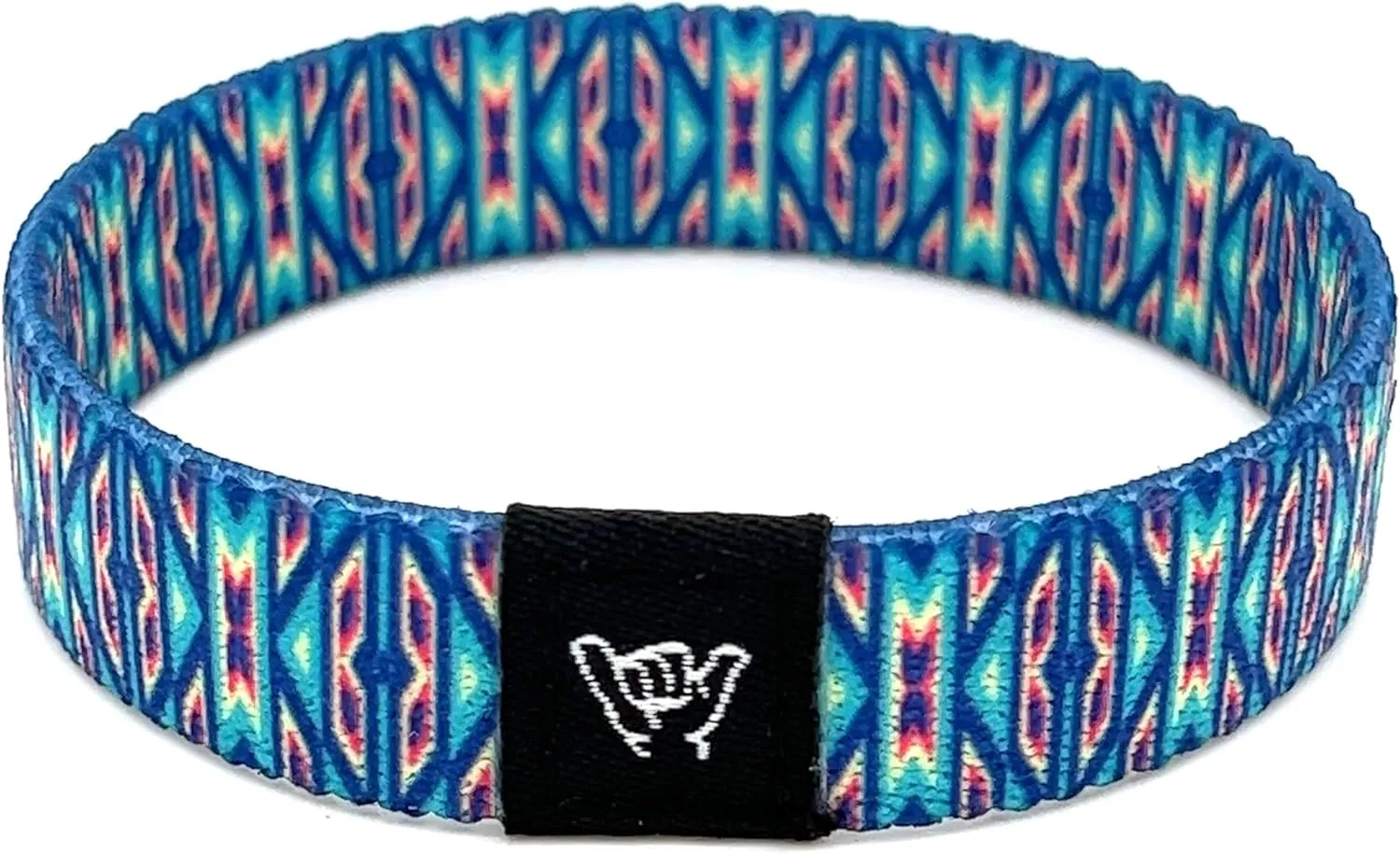 Hang Loose Bands - Southwestern Bracelet for Men, Women & Teens - Comfy Tribal Print and Boho - Western Style Reversible Wristband