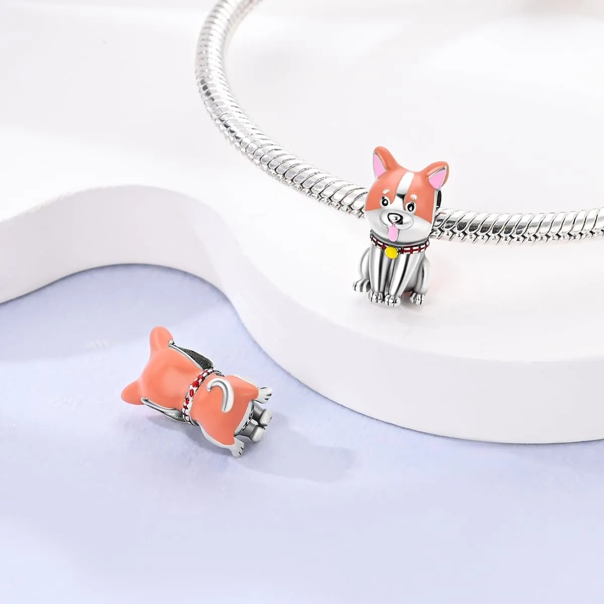 Hapour 925 Sterling Silver Charms for Bracelets Necklaces, Cute Fashion Love Heart Dangle Charm Pendant Beads Gift for Women Her