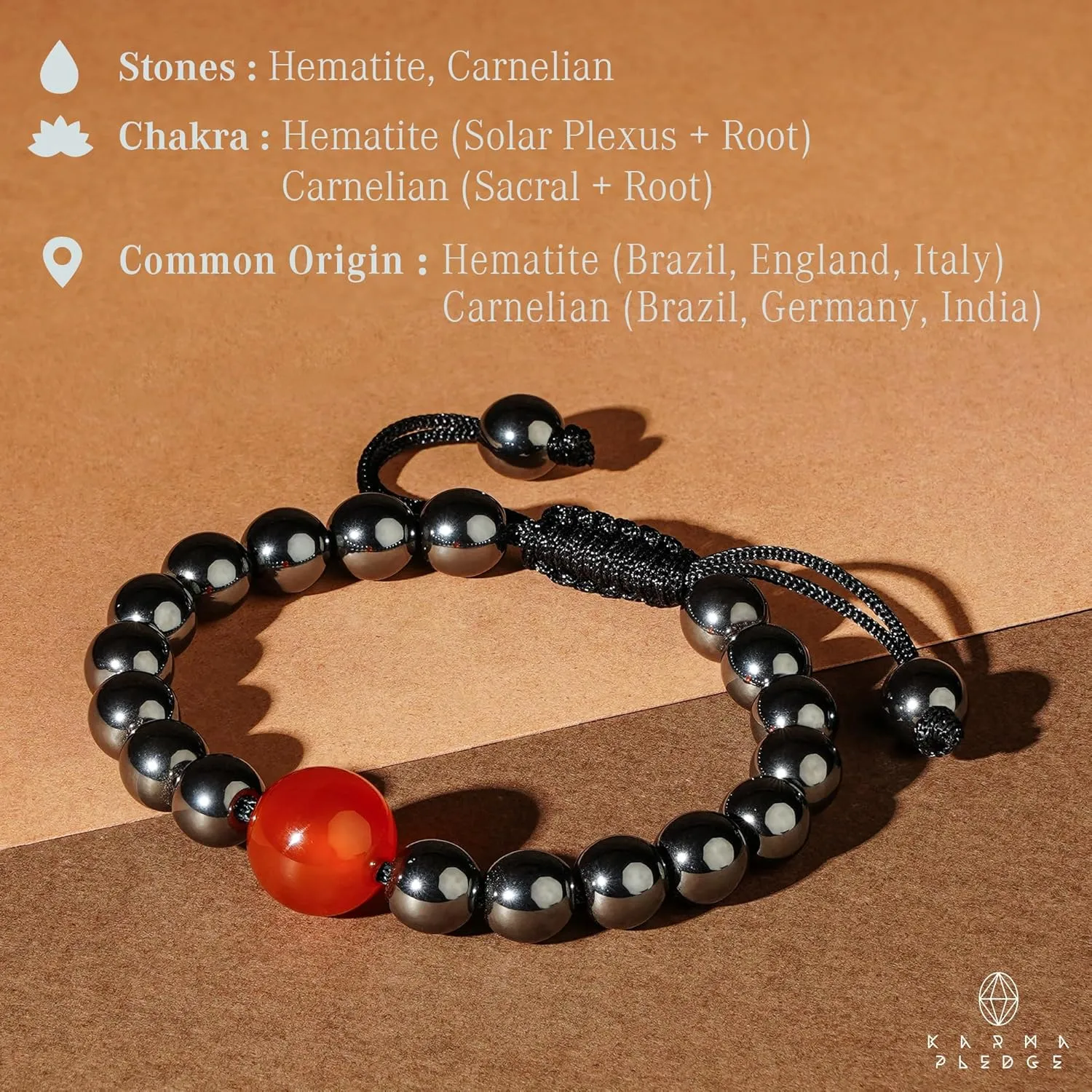 Healing Crystal Bracelets for Womens and Mens, Spiritual, Positive Energy & Balance, Handmade Natural Crystal Beads Bracelets