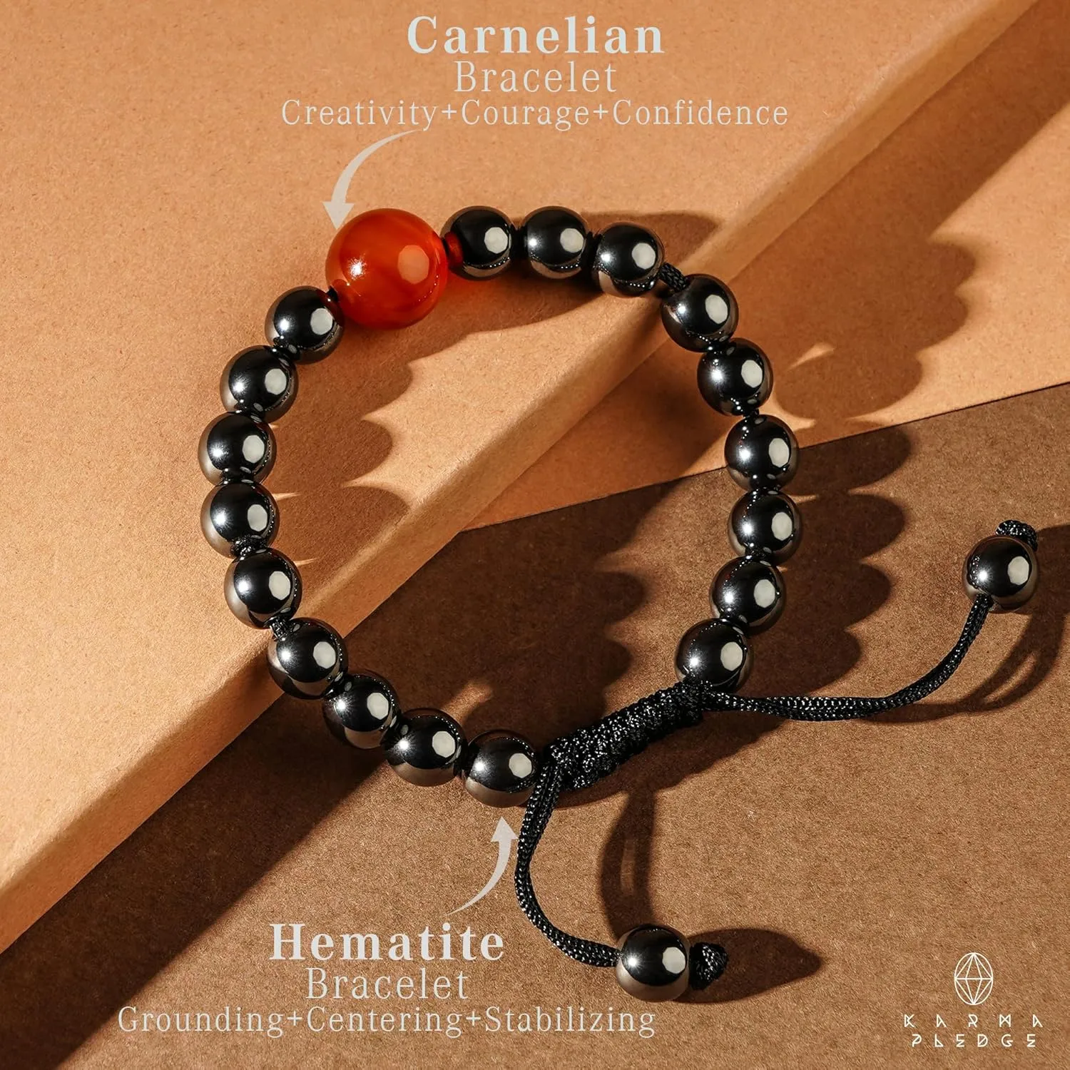 Healing Crystal Bracelets for Womens and Mens, Spiritual, Positive Energy & Balance, Handmade Natural Crystal Beads Bracelets