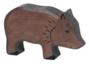 Holztiger Feeding Wild Boar