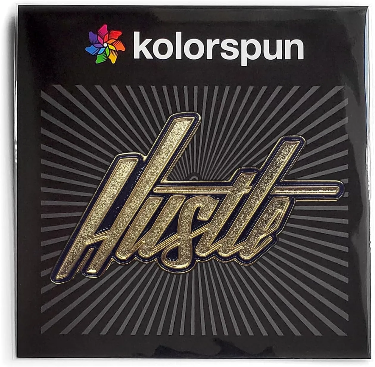 Hustle Enamel Lapel Pin