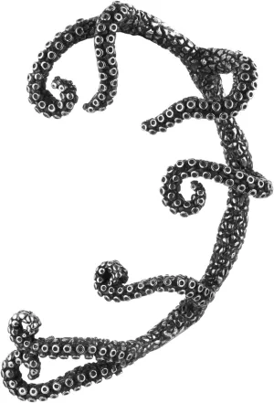 HZMAN Stainless Steel Ear Cuff Earrings for Women Piercing Men Stud Dragon Punk Wrap