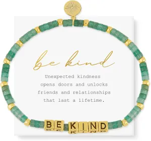 INSPIRED VOICES Friendship Bracelets - Best Friend Bracelet, Beaded Bracelets, Sister Gifts & Bestie Gifts for Women