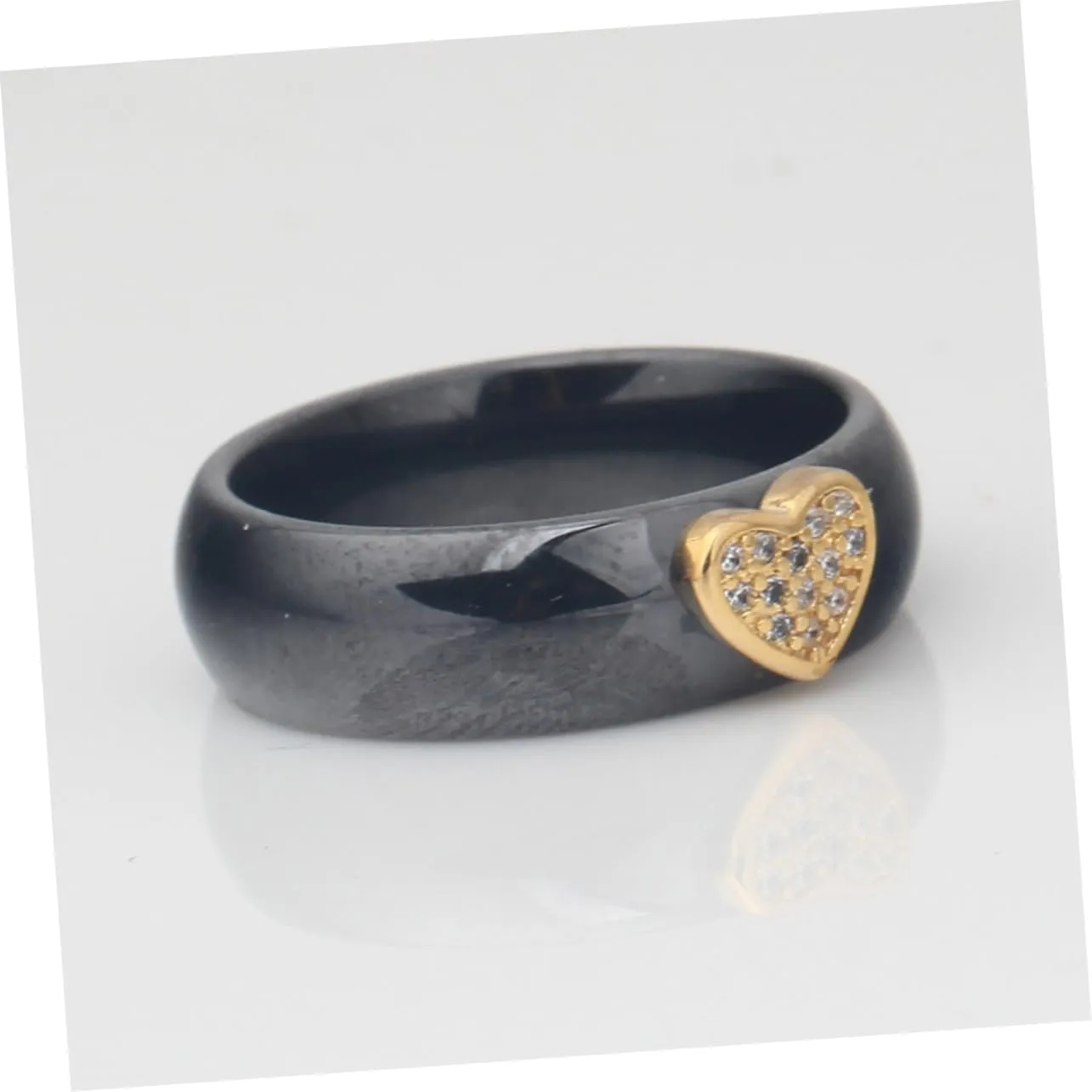 KESYOO 1pc Rings for Couples Couple Rings Couples Rings Couple Finger Ring Black White Ring Ceramic Finger Ring