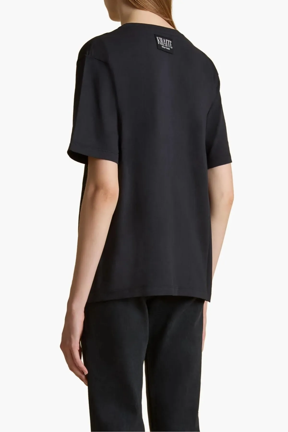 KHAITE Mae T-Shirt - Black