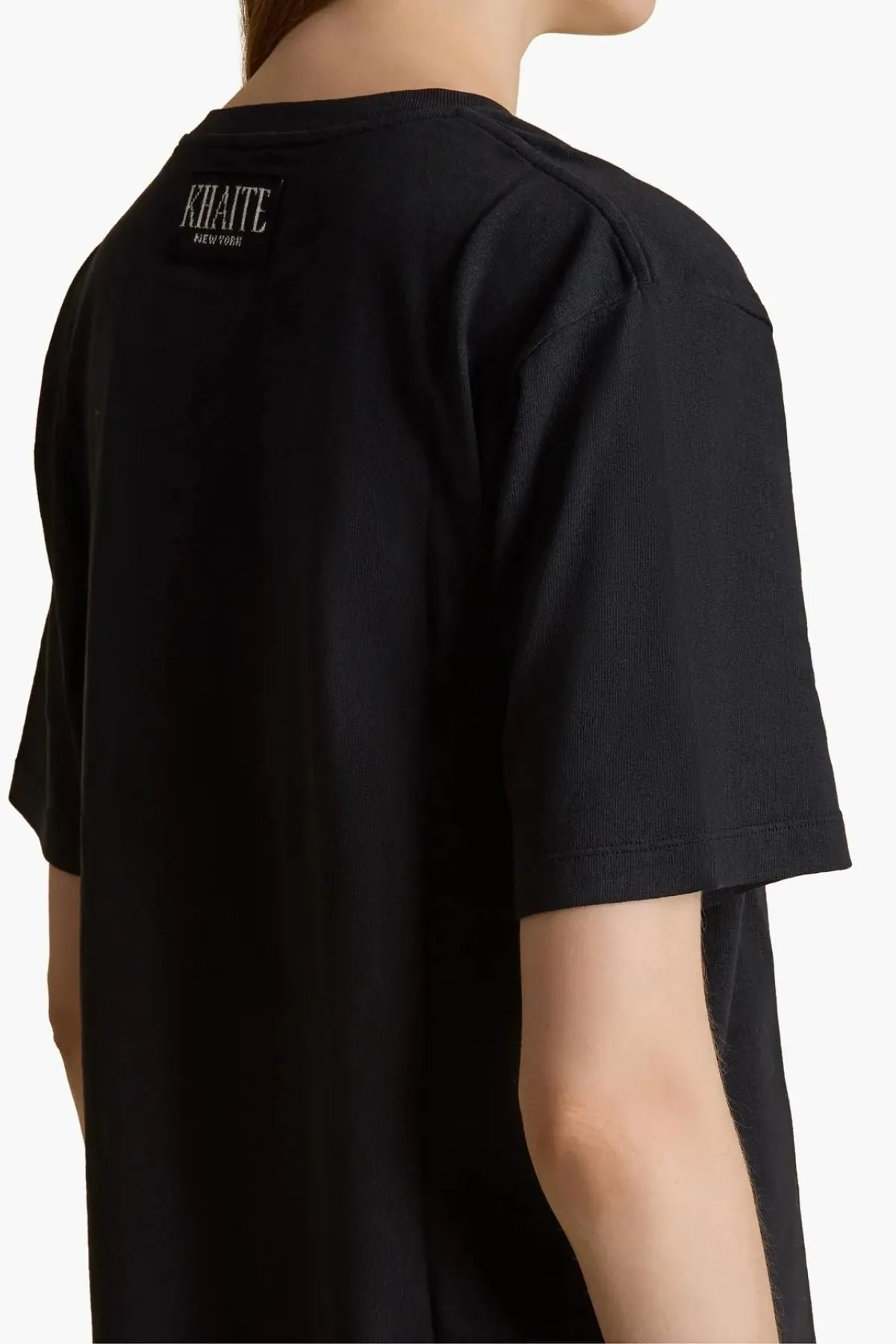 KHAITE Mae T-Shirt - Black