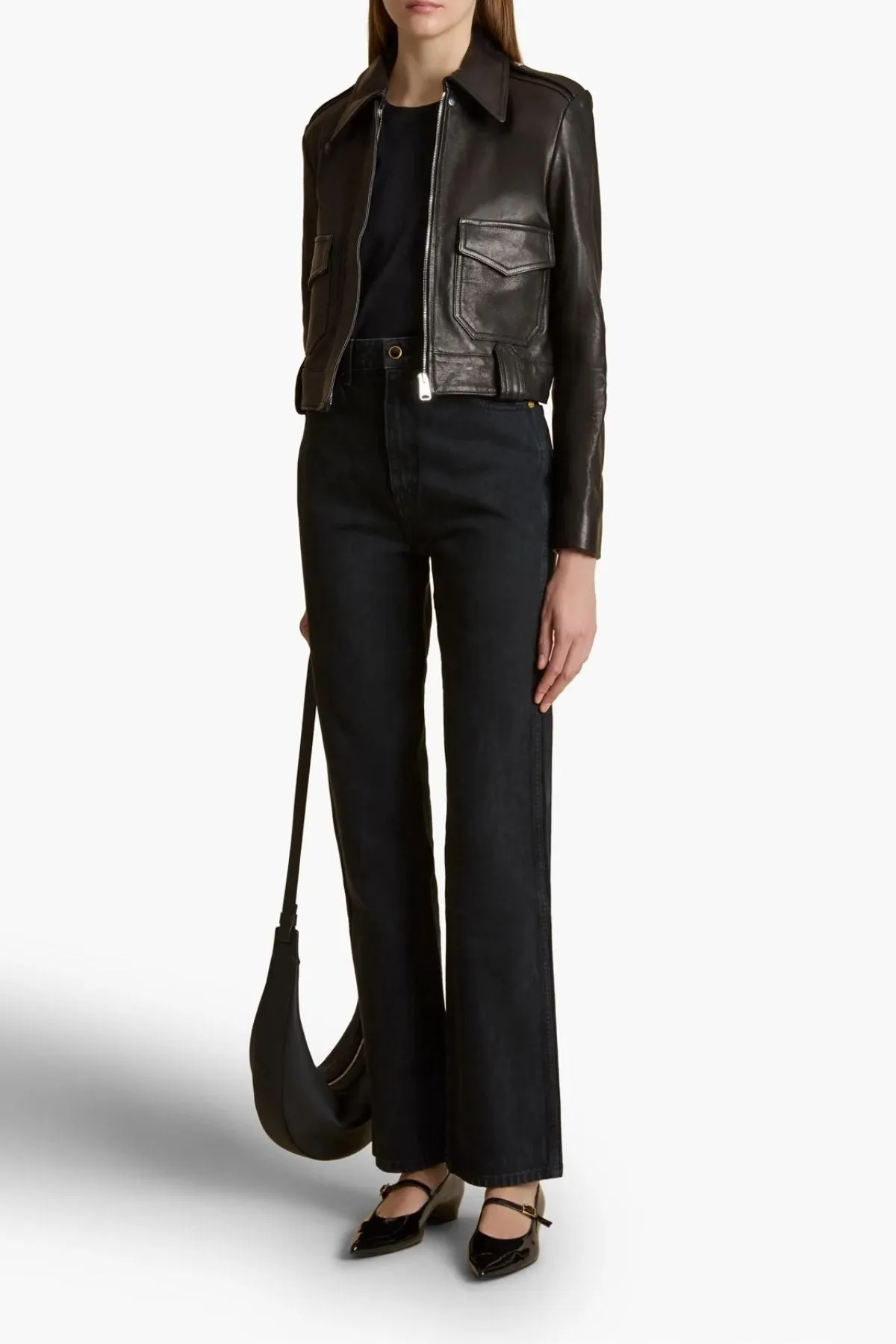 KHAITE Mae T-Shirt - Black