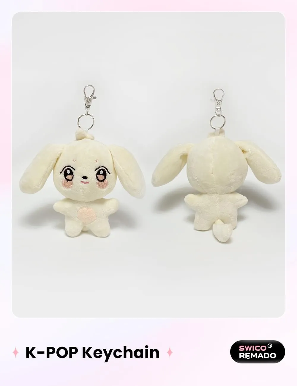 Kpop Keychains Cute Cartoon Keyring Car Key Pendant Women Handbag Wallet Pendants