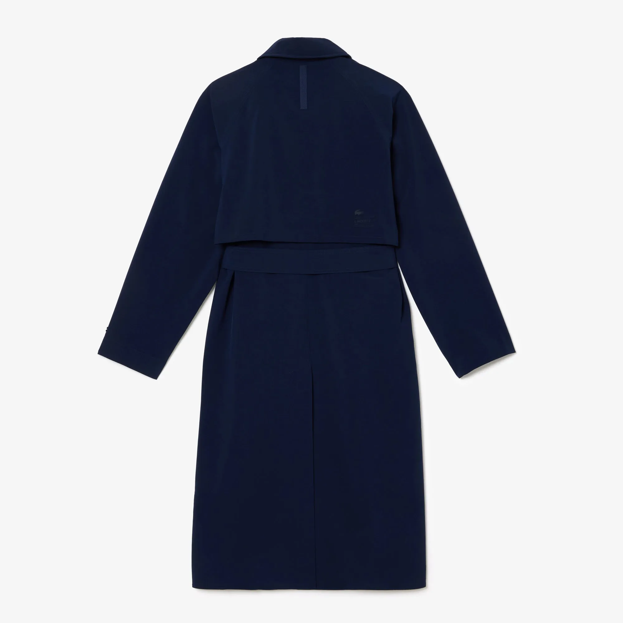 Lacoste Oversized Trench Coat in Navy - FINAL SALE