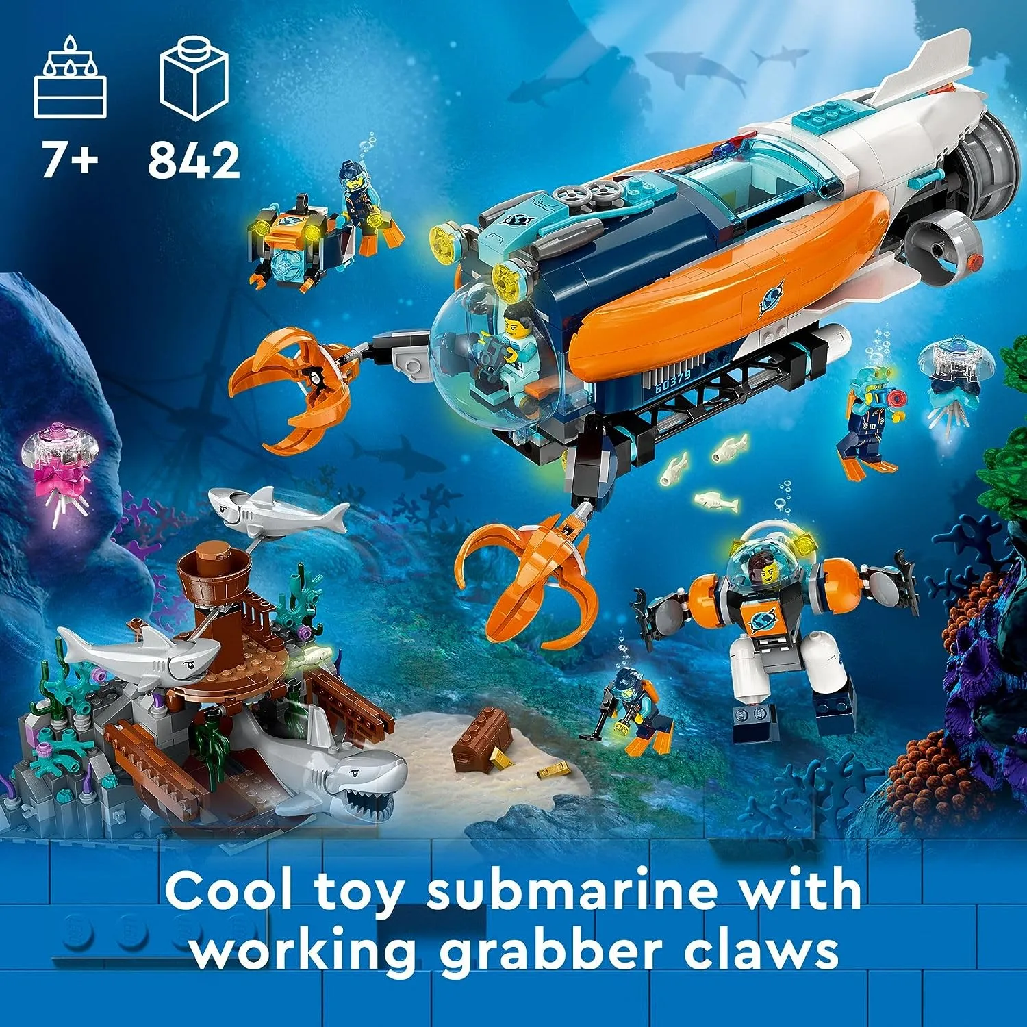 LEGO City - Deep-Sea Explorer Submarine 60379