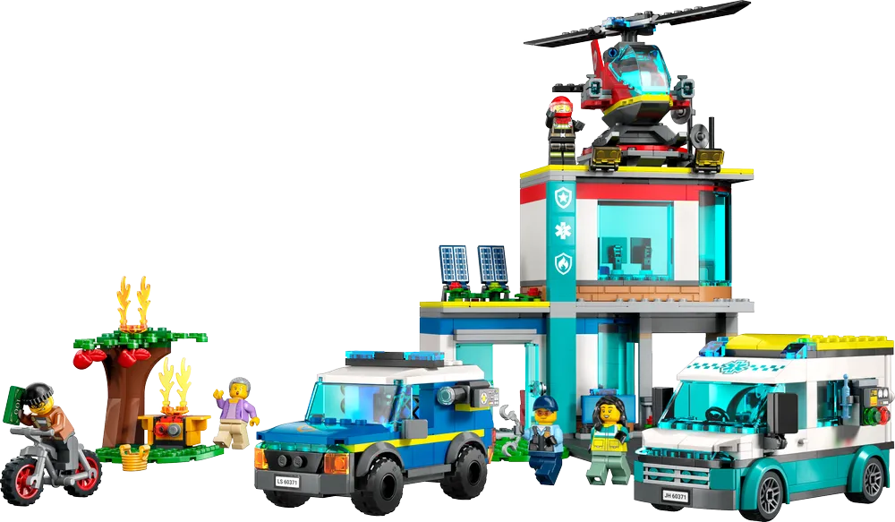 LEGO City Emergency Vehicles HQ 60371