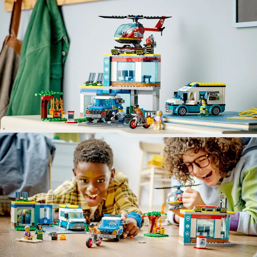 LEGO City Emergency Vehicles HQ 60371