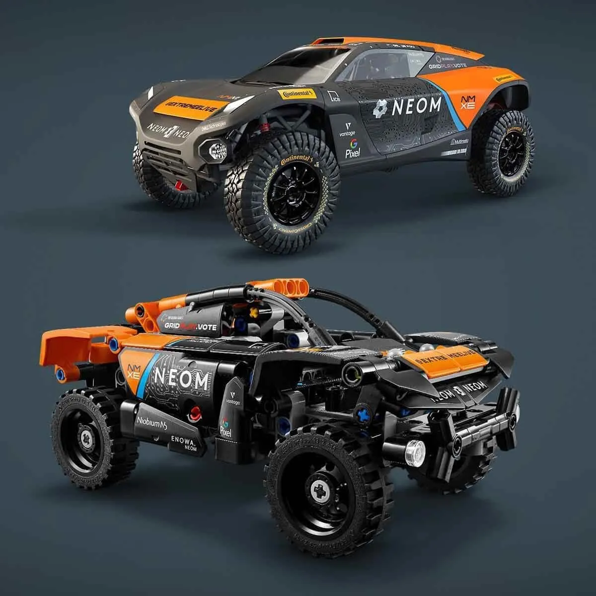 LEGO Technic NEOM McLaren Extreme E Race Car Set Building Kit for Ages 7 