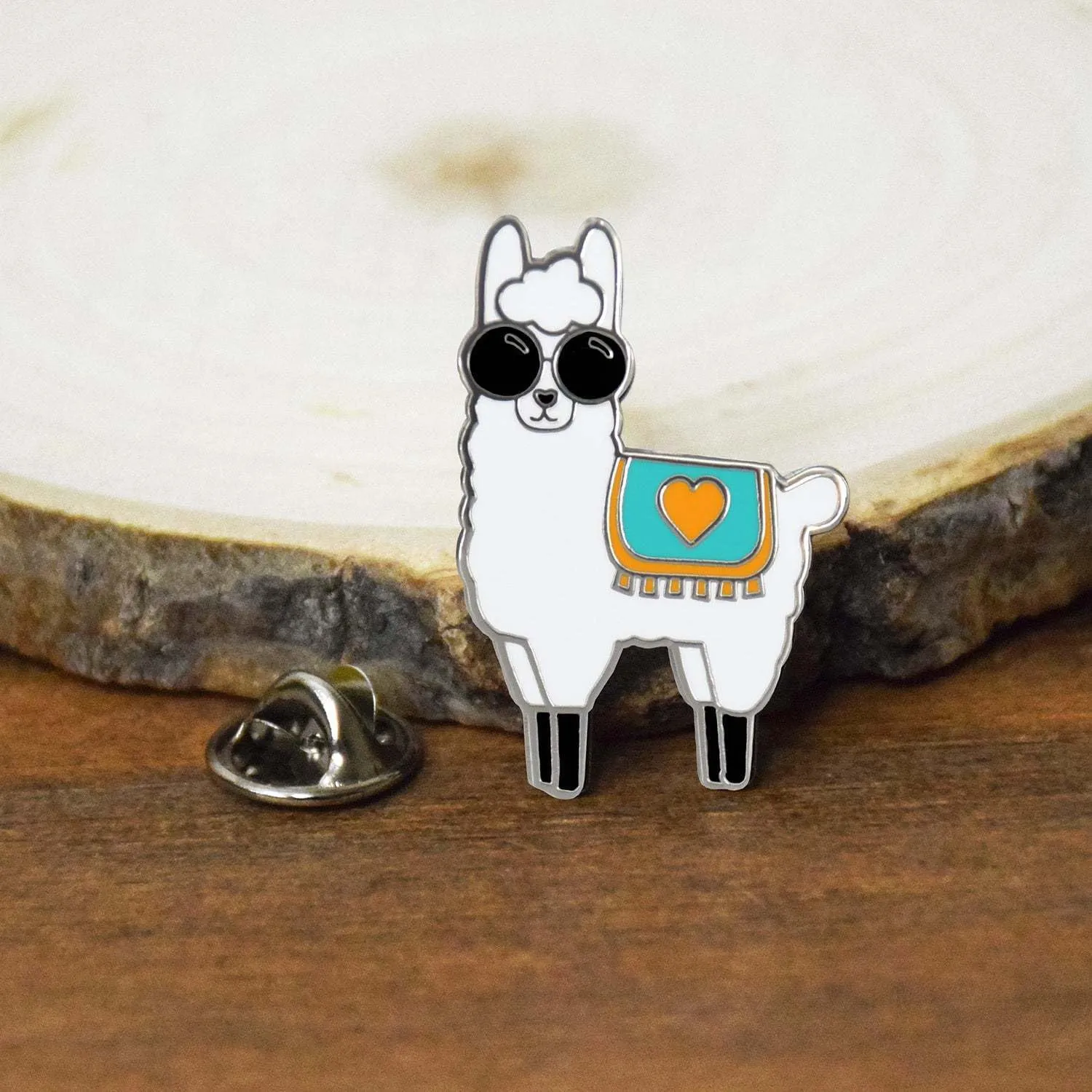 LifeBeats Animal Enamel Pin - Cute Lapel Pin for Clothes & Accessories | Comes with Greeting Card