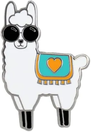 LifeBeats Animal Enamel Pin - Cute Lapel Pin for Clothes & Accessories | Comes with Greeting Card