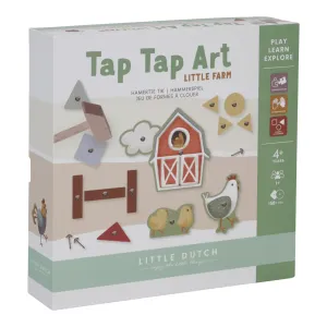 Little Dutch Little Farm Tap Tap Art Set