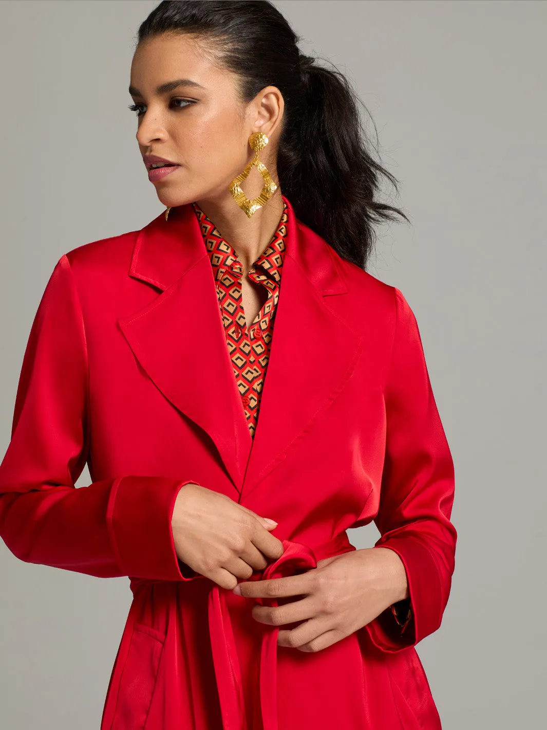 Long Trench Coat