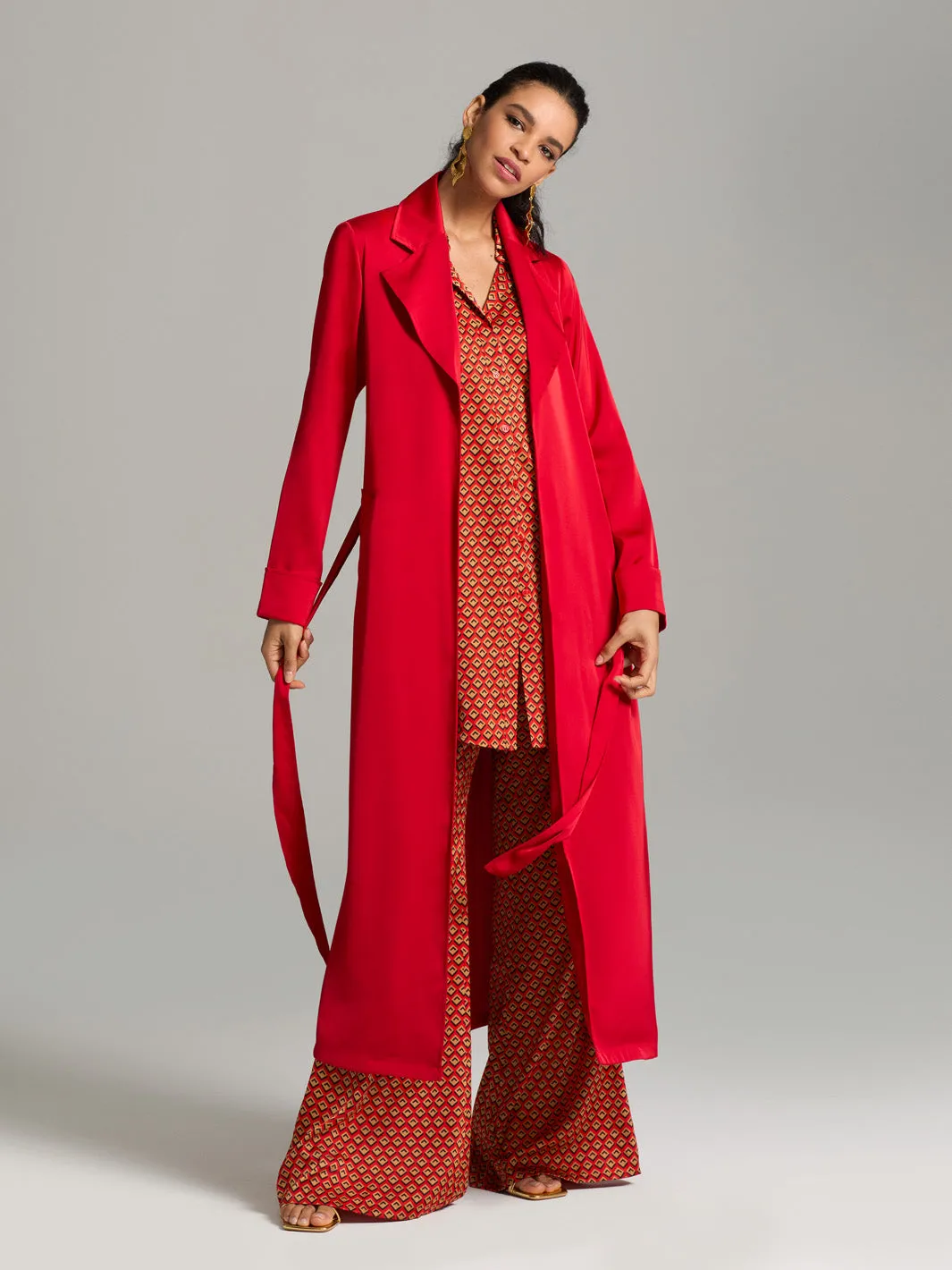 Long Trench Coat