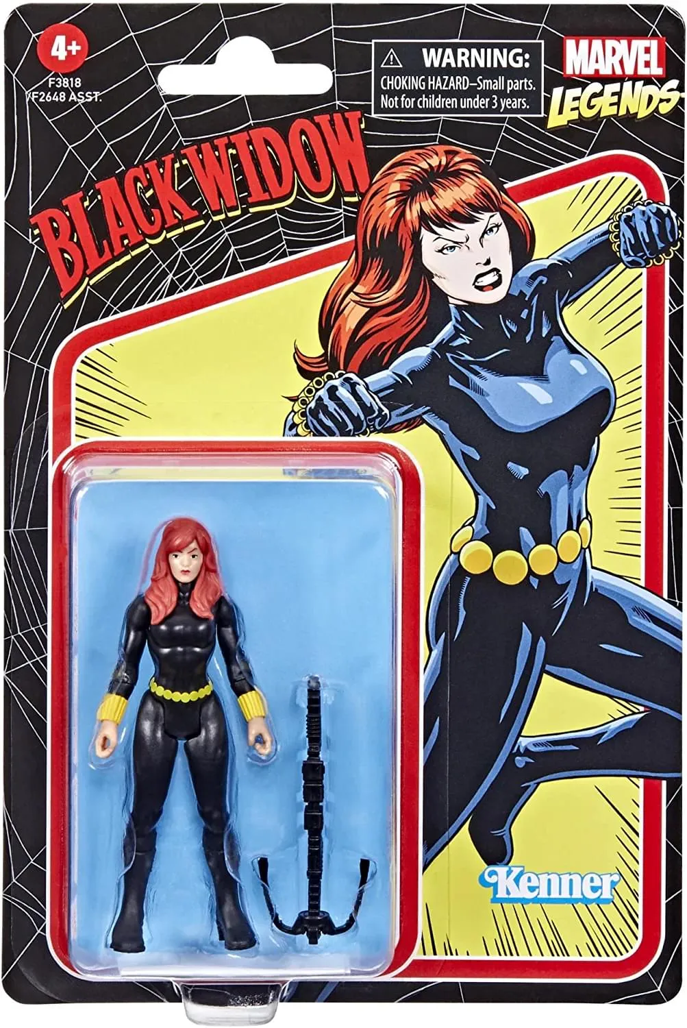 Marvel Legends 3.75 Retro Figure | Black Widow