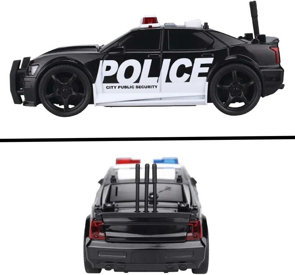 Maxx Action Light & Sound Emergency Rescue Vehicle- Police
