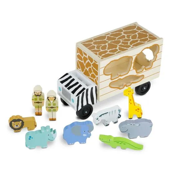 Melissa & Doug Safari Animal Rescue Truck