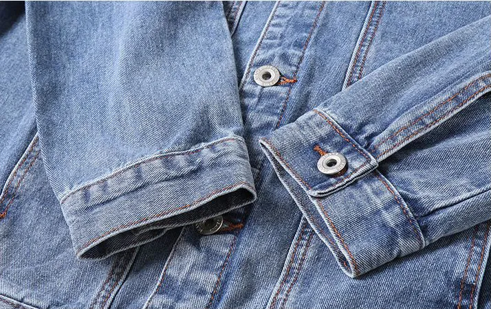 Men's Fashion Classic Denim Jean Jacket Button Down Urban Coat