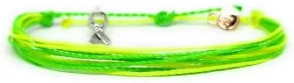Mental Health Awareness Friendship Bracelet (Non Braided)