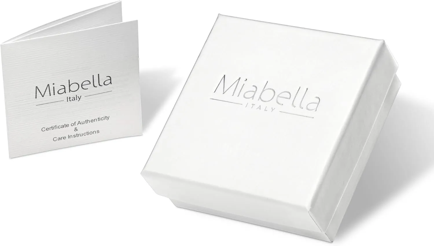 Miabella Italian 925 Sterling Silver or 18K Gold Plated 4mm Squared Cuff Polished Bangle Bracelet for Women Men, Made in Italy