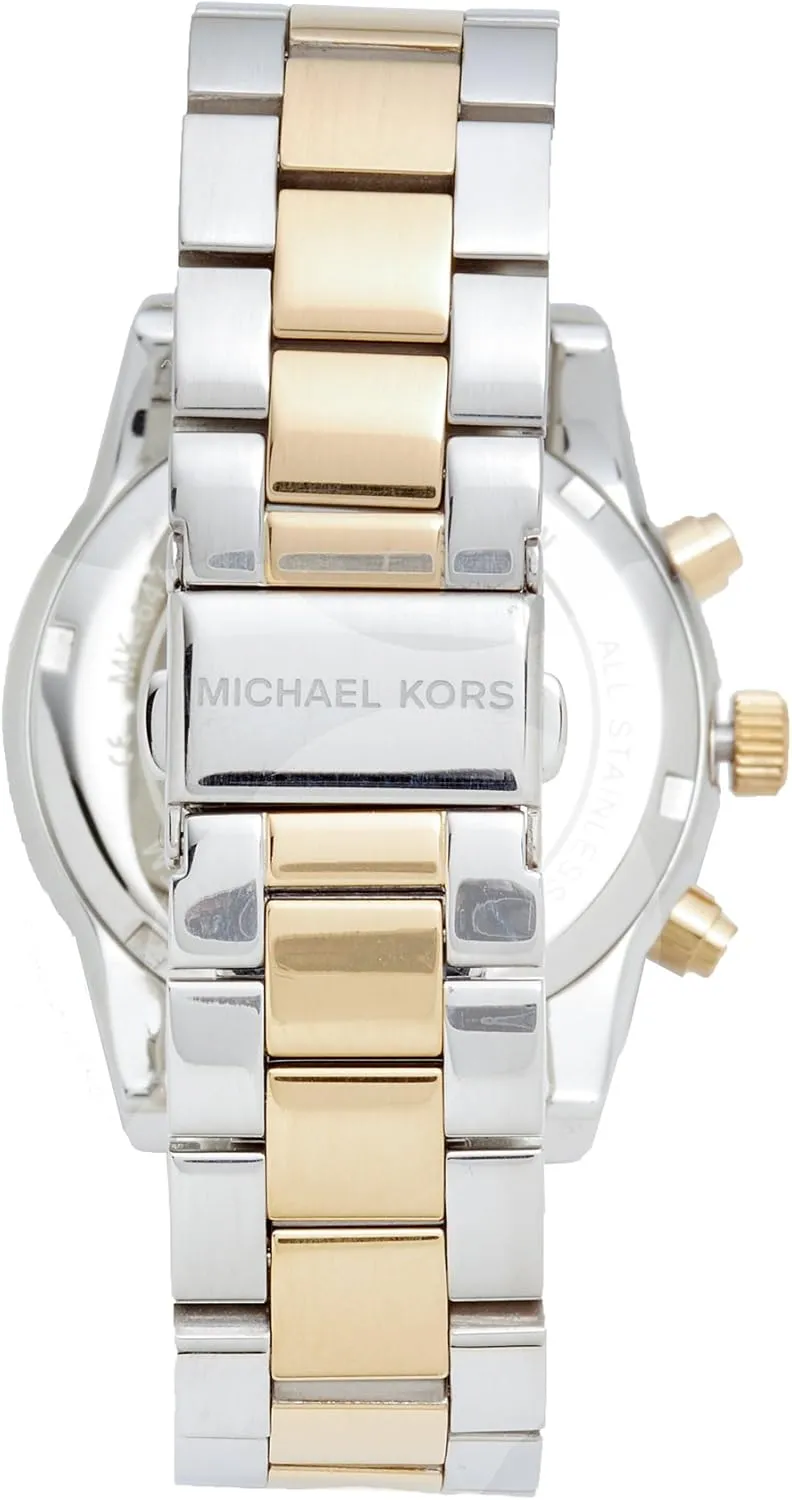 Michael Kors Bryant Chronograph Women's Watch, Stainless Steel and Pav Crystal Watch for Women