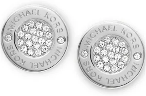 Michael Kors Silver-Tone Stud Earrings or Drop Earrings for Women; Stainless Steel Earrings; Jewelry for Women