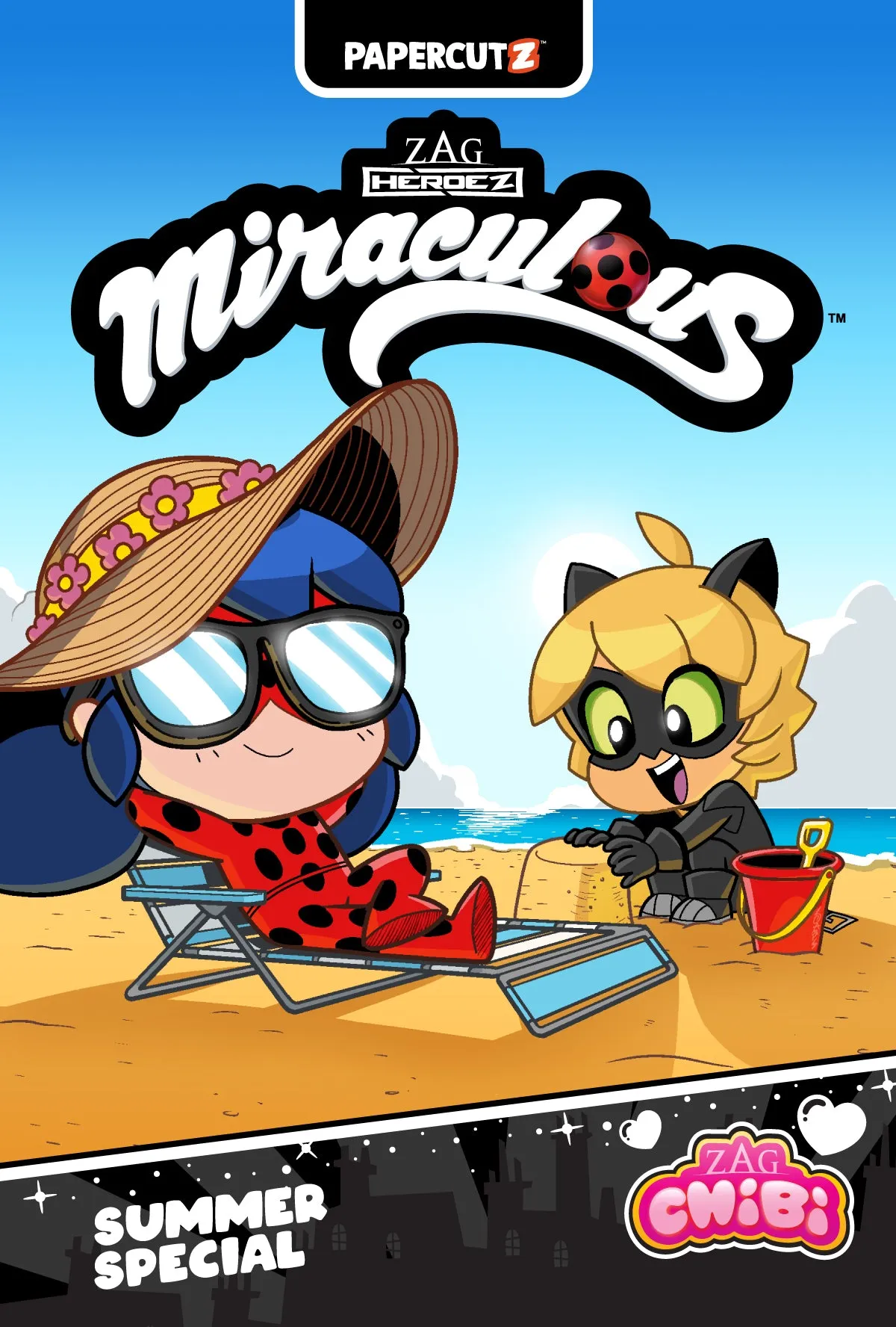 MIRACULOUS LADYBUG CHIBI SUMMER SPECIAL TRADE PAPERBACK